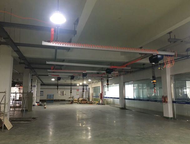 丹巴頓組合式起重機安裝示例圖